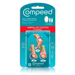 COMPEED AMPOLLAS PACK MIXTO 5 APOSITOS