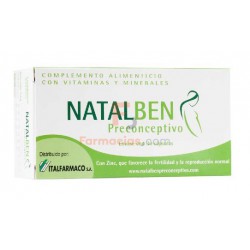 NATALBEN PRECONCEPTIVO 30 CAPSULAS