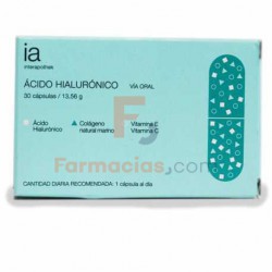 INTERAPOTHEK ACIDO HIALURONICO  30 CAPS