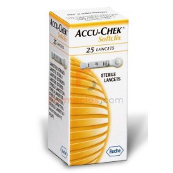SOFTCLIX II 25 LANCETAS ESTUCHE
