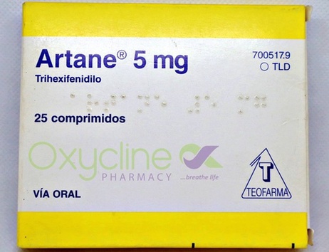 Artane trihexyphenidil